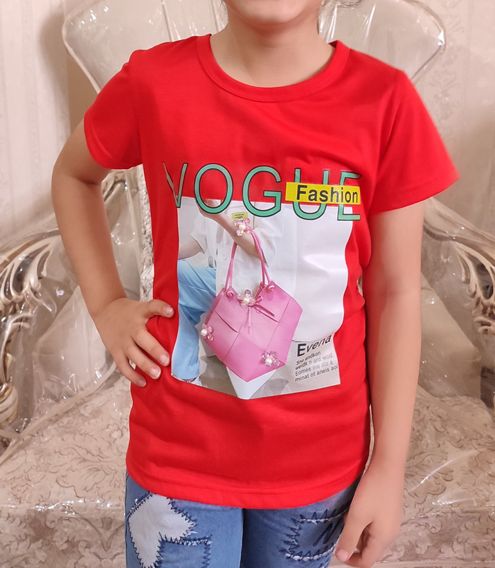 تیشرت بچگانه طرح کیف