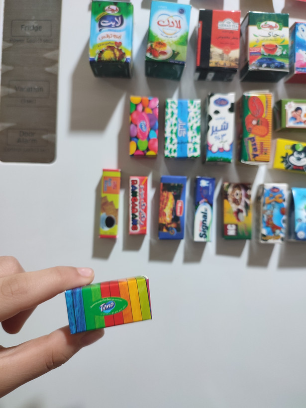 محصولات سوپرمارکتی مینیاتوری مگنتی