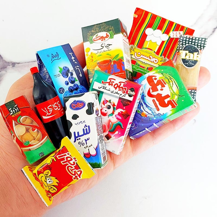 محصولات سوپرمارکتی مینیاتوری مگنتی
